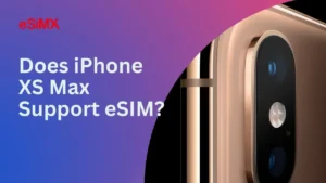 Does iPhone XS Max Support eSIM