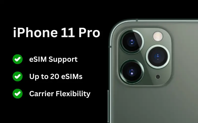 Does iPhone 11 Pro Have eSIM? Explore Its Advanced Features! eSIMX