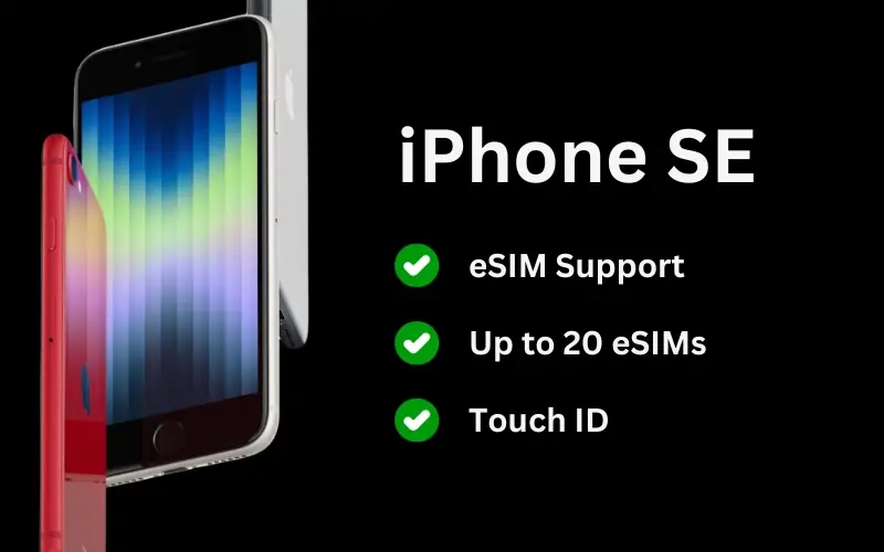 Does iPhone SE Have eSIM? eSIMX