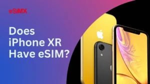 iPhone XR eSIM Compatible