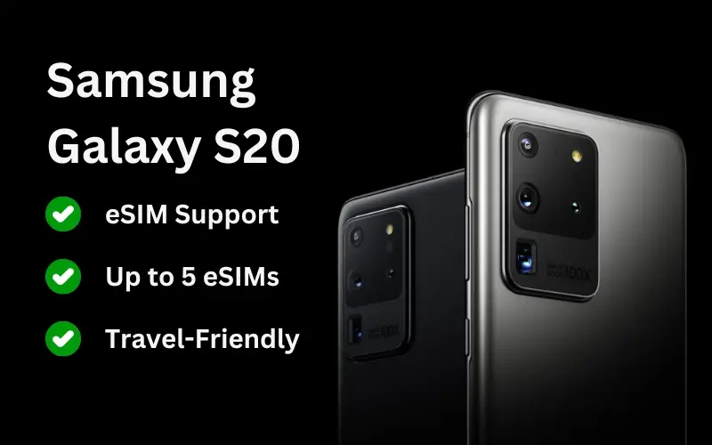 Samsung S20 eSIM