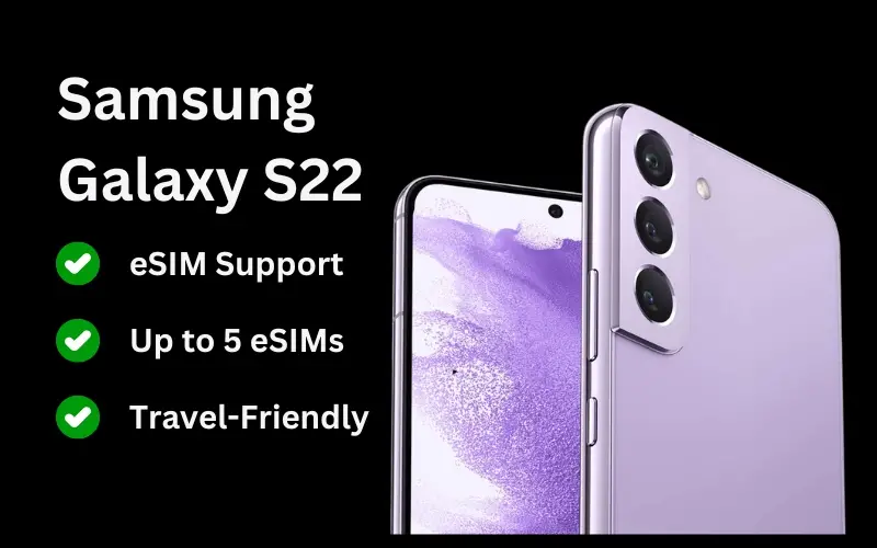 Samsung S22 eSIM
